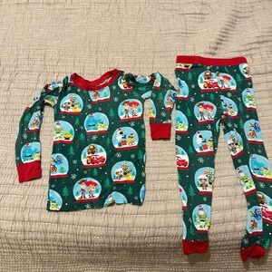 3T Little Sleepies x Disney A Very Pixar Christmas pajama set